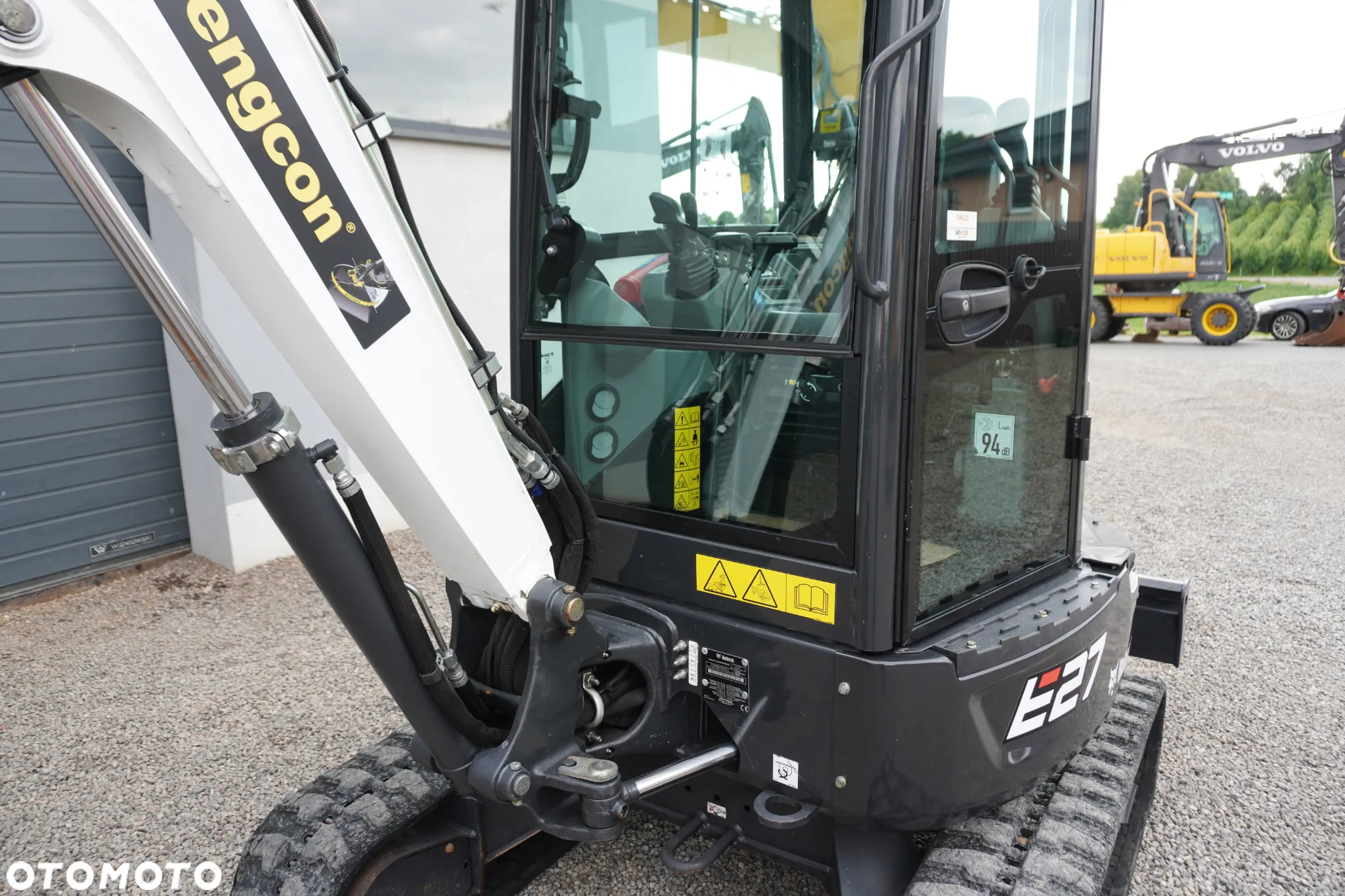 Bobcat E 27 Rototilt / Szczypce / - 3