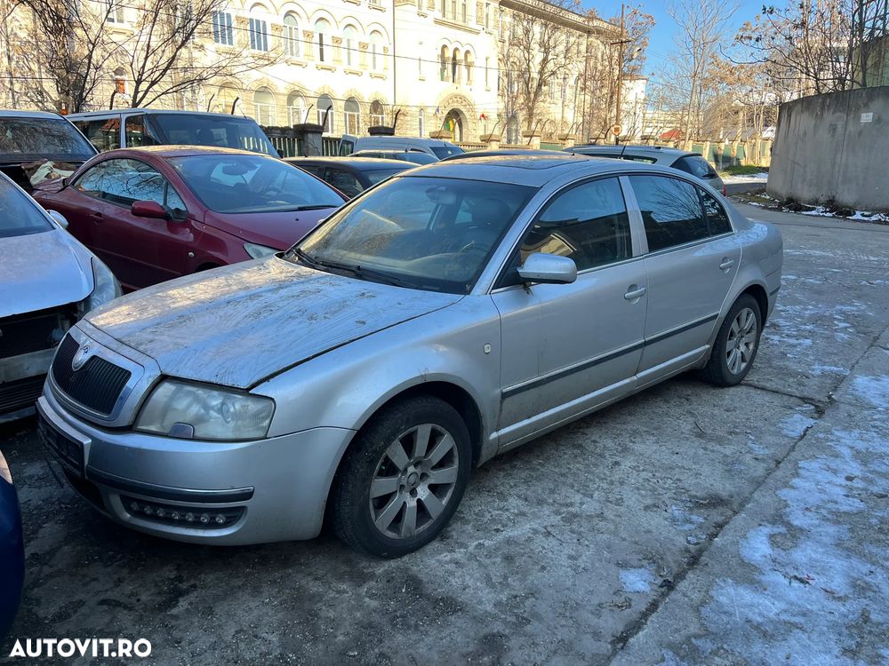 Dezmembrez Skoda Superb 1 gri argintiu 2,5 TDI 2004 - 1
