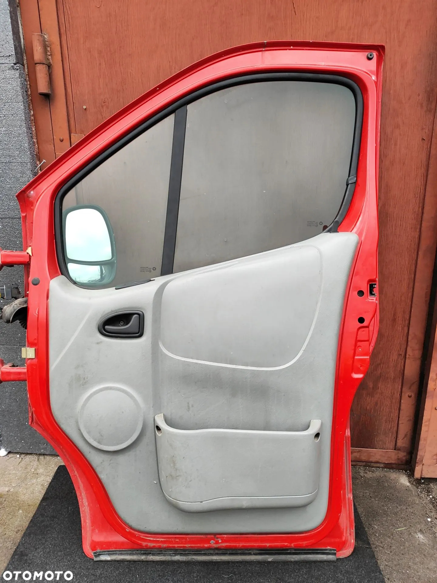 Trafic II Vivaro A Primastar 01- drzwi przód prawe kompletne z foto CZERWONE lusterko GRATIS ! - 6