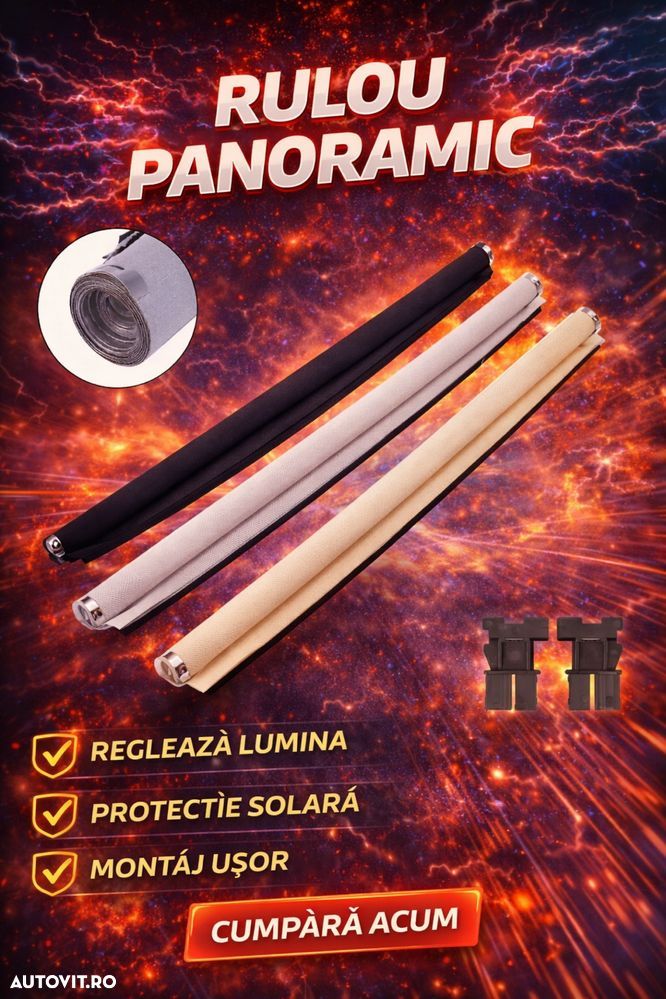 Perdea Plasa Jaluzea Rulou Perdeluta Trapa Panoramic Vw Skoda VAG - 1