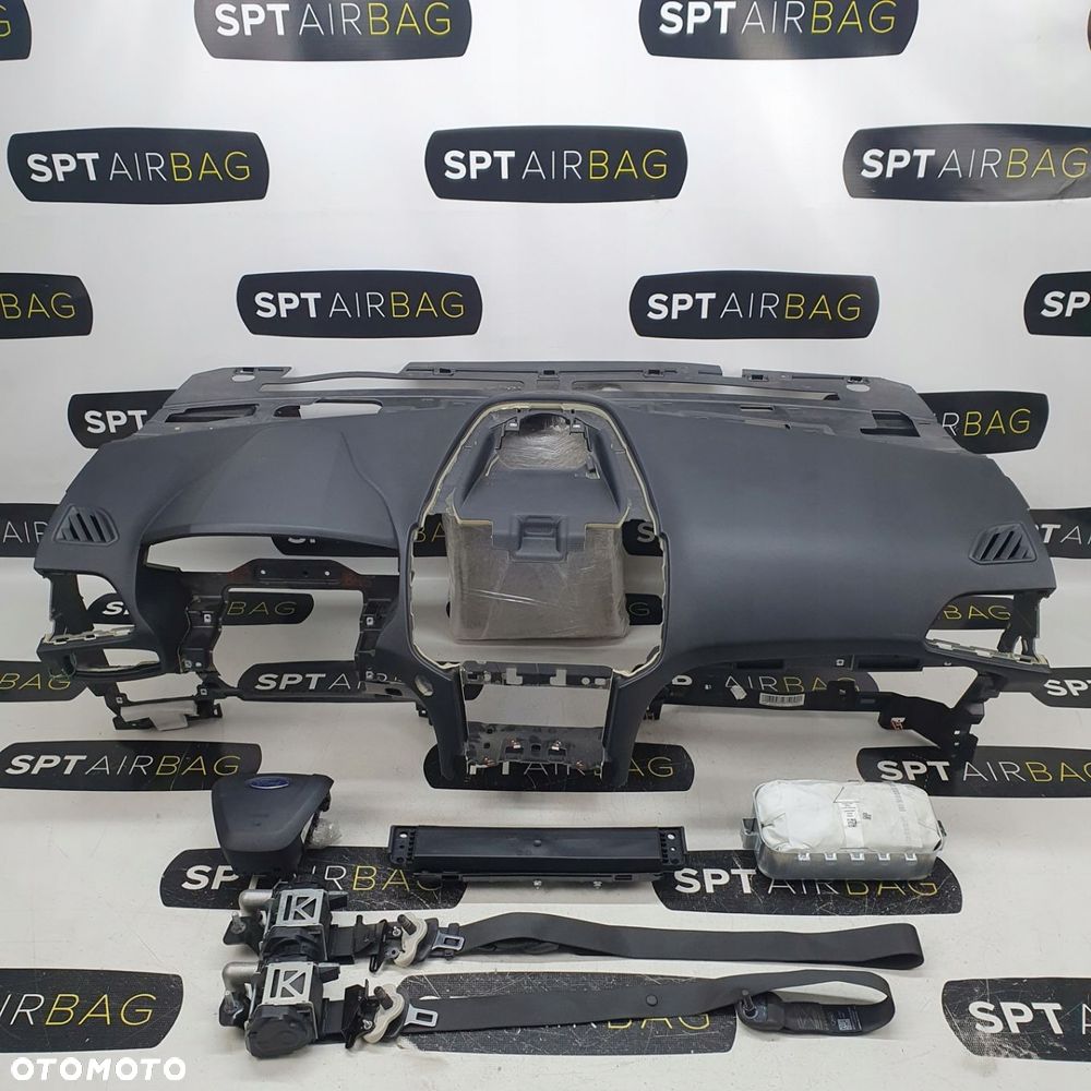 FORD S MAX S-MAX GALAXY MK2 DESKA ROZDZIELCZA KONSOLA KOKPIT PULPIT PODUSZKI AIRBAG AIR BAG PASY KIT SET - 1