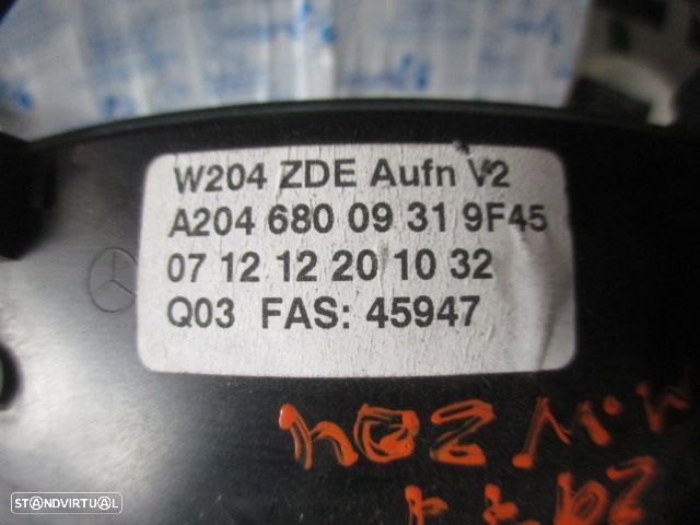 Display Relogio A2046800931 A2048204297 MERCEDES W204 CLASSE C 2008 220CDI 170CV 4P CINZA - 4