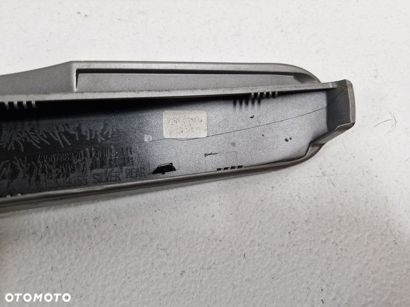 fiat 500x 500 x zaślepka nakładka osłona relingu lewy tył lewa tylna 735609055 - 6