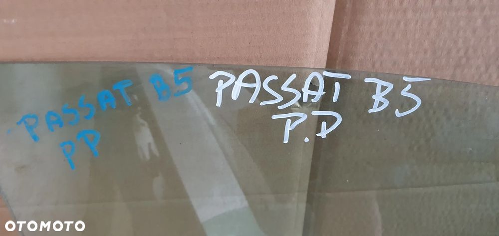 Szyba drzwi prawy przód przednia prawa VW Passat B5 AS2 97r - 5