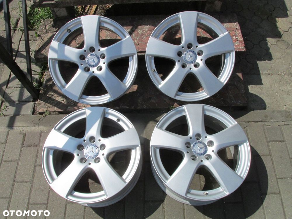 oryg mercedes e-klasa 17'' 5x112 et48,5 czujniki w205 - 2