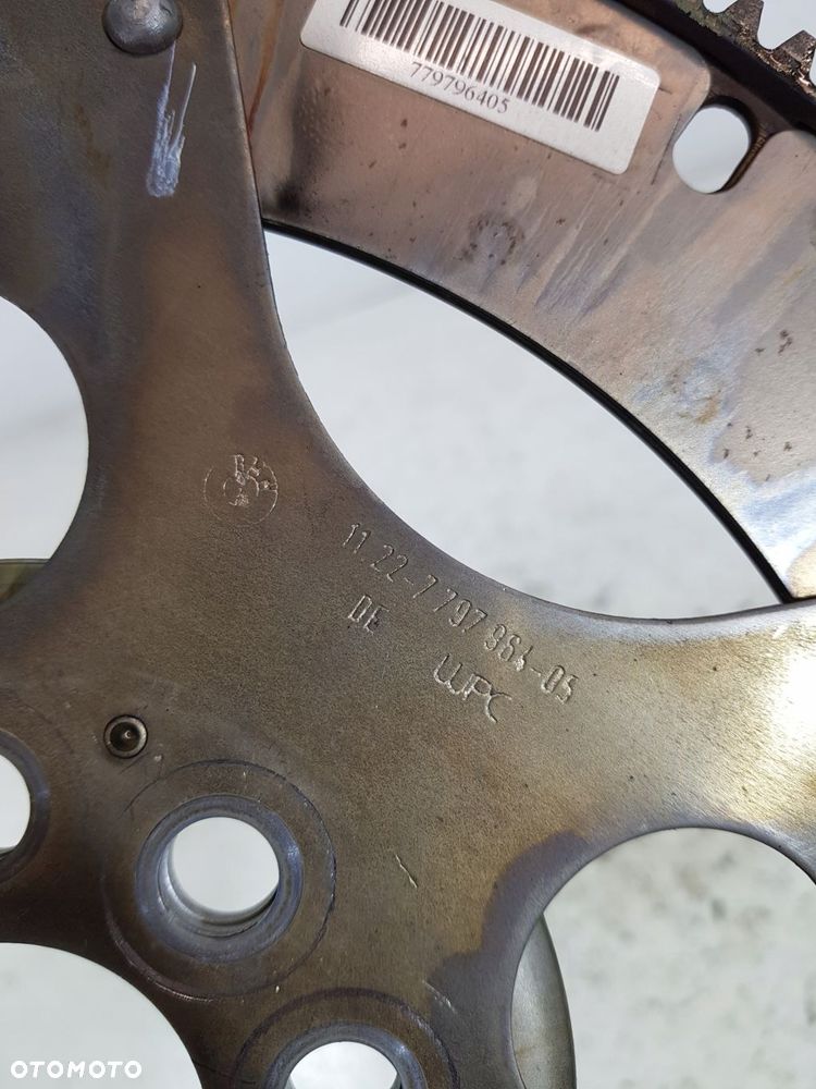 koło zamachowe 7797964 bmw f10 f11 lift eur 2.0d n47d20c automat - 5