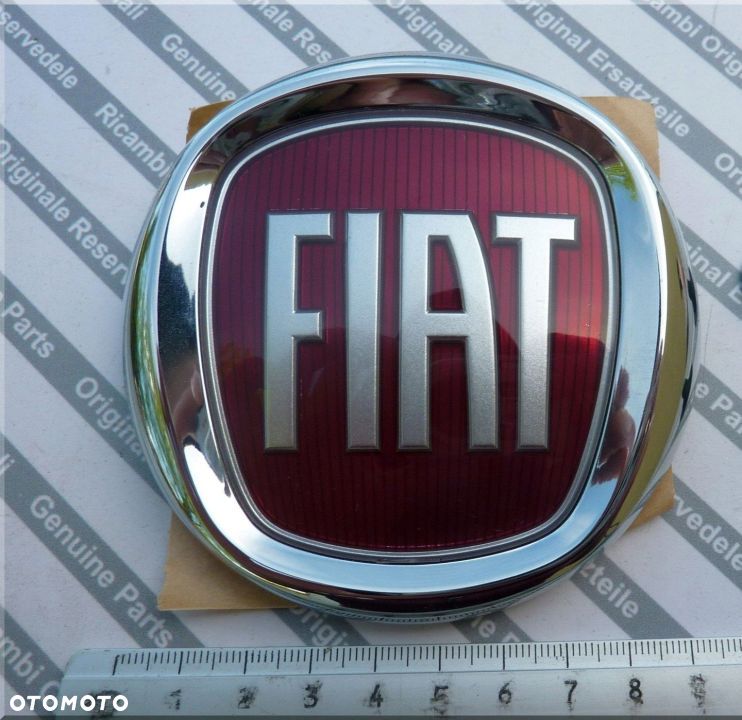 FIAT CROMA PUNTO II ZNACZEK EMBLEMAT TYŁ 95mm 2BOL - 2