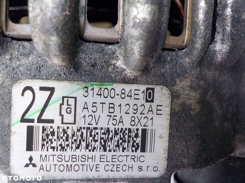 OPEL AGILA 1.2 B ORG ALTERNATOR A5TB1292AE 31400-84E10 - 4