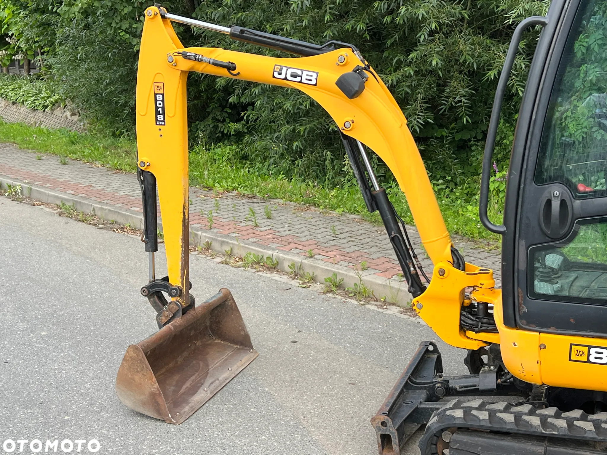JCB MINIKOPARKA JCB 8018 3 Łyżki Stan IDEALNY - 7