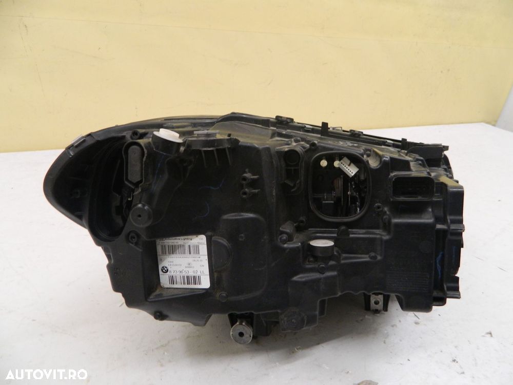 Far stanga BMW X3 / X4 G01 G02 Full LED Adaptive, 2021, 2022, 2023, cod origine 8739653-02. - 9
