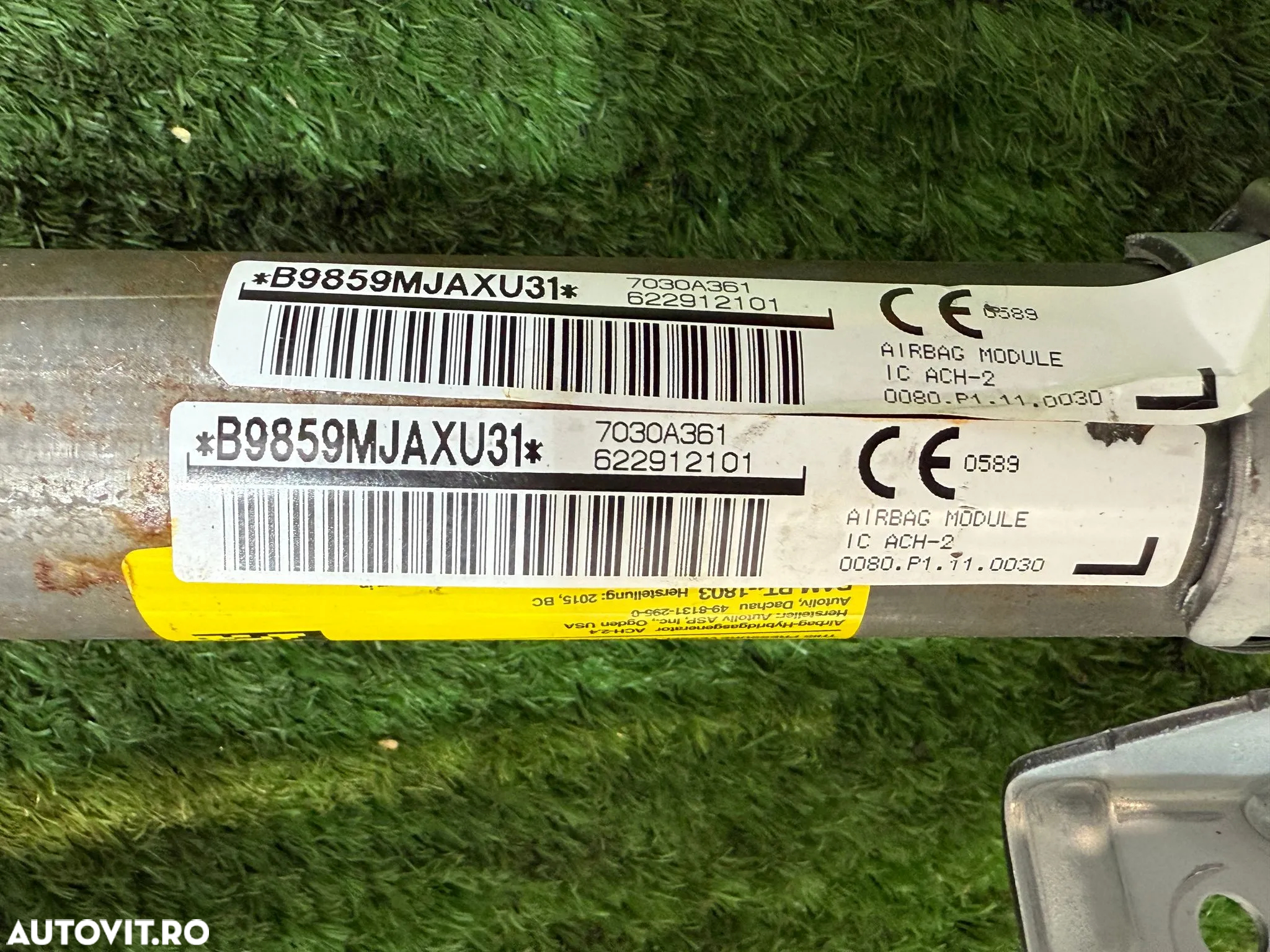 AIRBAG CORTINA STANGA MITSUBISHI OUTLANDER 3 2.0 BENZINA + ELECTRIC 2016 COD OEM 623221901F B9859MJAXU31 2016-2021 - 6