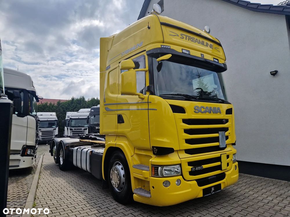 Scania R450 Topline Hakowiec Hiab Multilift - 1