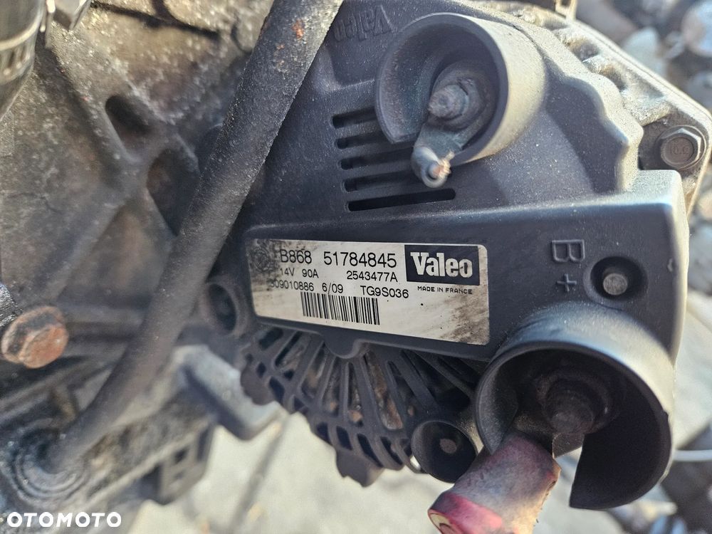 Fiat 500 Punto Fiorino Doblo Lancia Ypsilon 1.3 JTD Mjet alternator 90A 70A 51854905 51784845 - 5