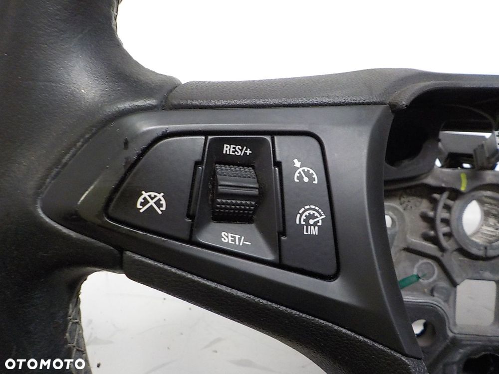 OPEL CORSA E KIEROWNICA SKÓRA MULTI - 6
