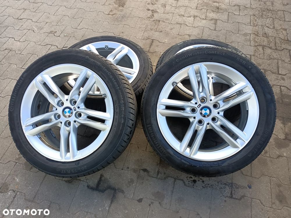 KOMPLET KÓŁ BMW 17 M PAKIET 205/55 17 OPONY ZIMA 2017 ROK - 1