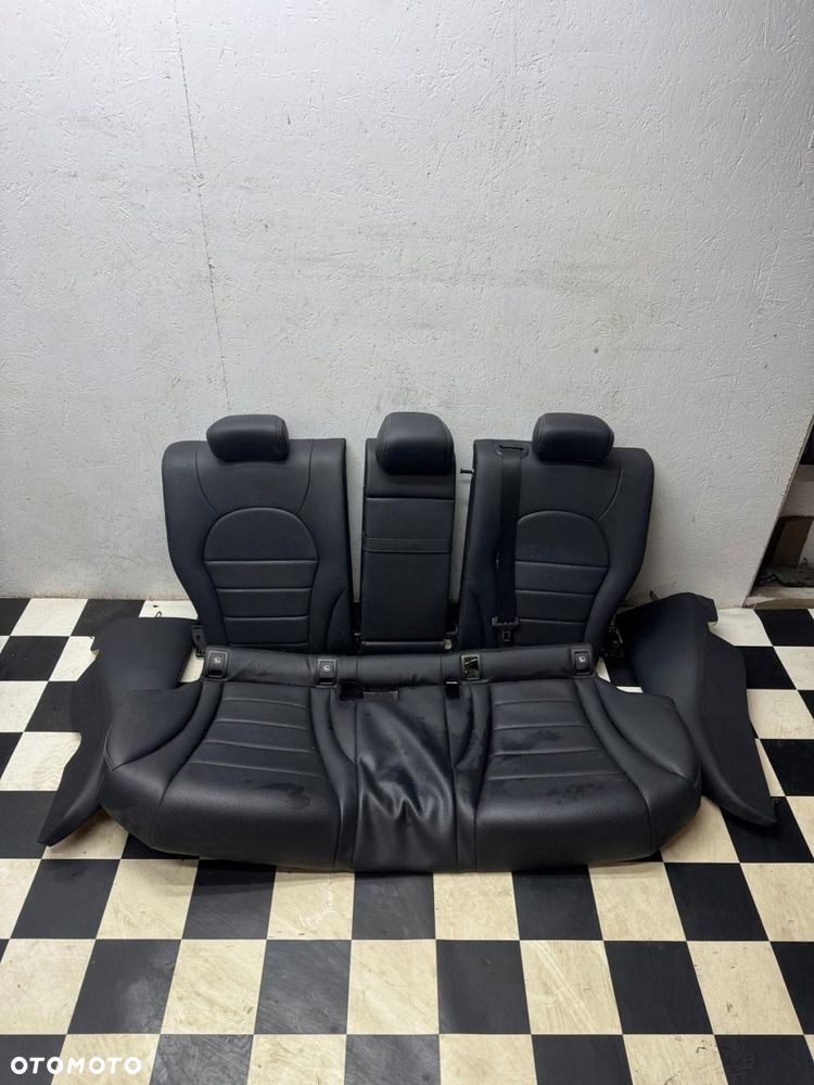 kanapa tył tylna mercedes c klasa w205 2014-2021 skóra - 5