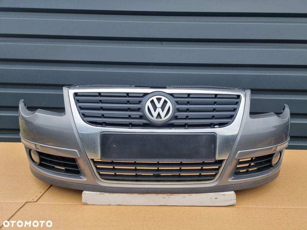 VW PASSAT B6 2005- Zderzak przód oryginał MB181 - 1