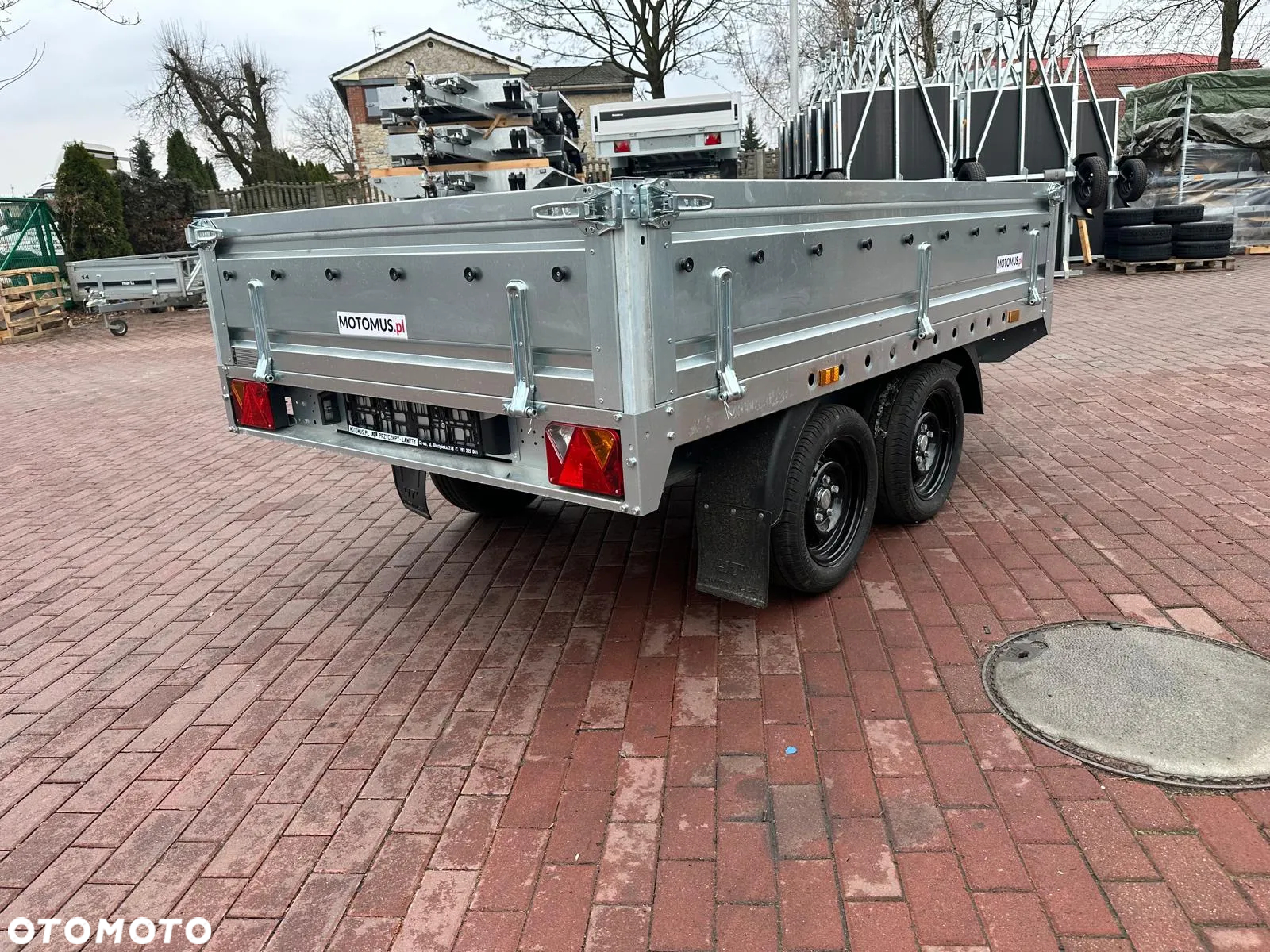 Inny Przyczepa MM2515/2 DMC 2000kg koła pod spodem 250x150x40 Częstochowa WYPRZEDAŻ - 5