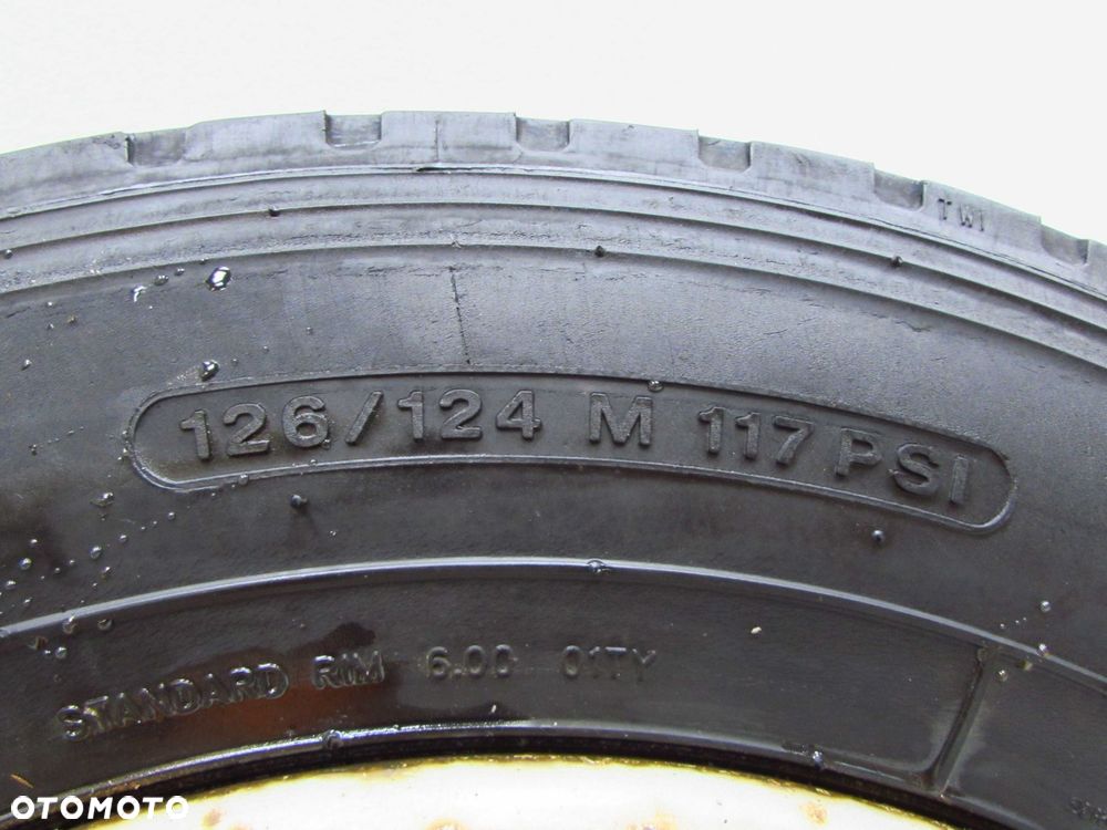 MITSUBISHI CANTER FUSO 7C 07-21 KOLO FELGA ZAPAS 6x220 17,5X6 205/75R17,5 - 6
