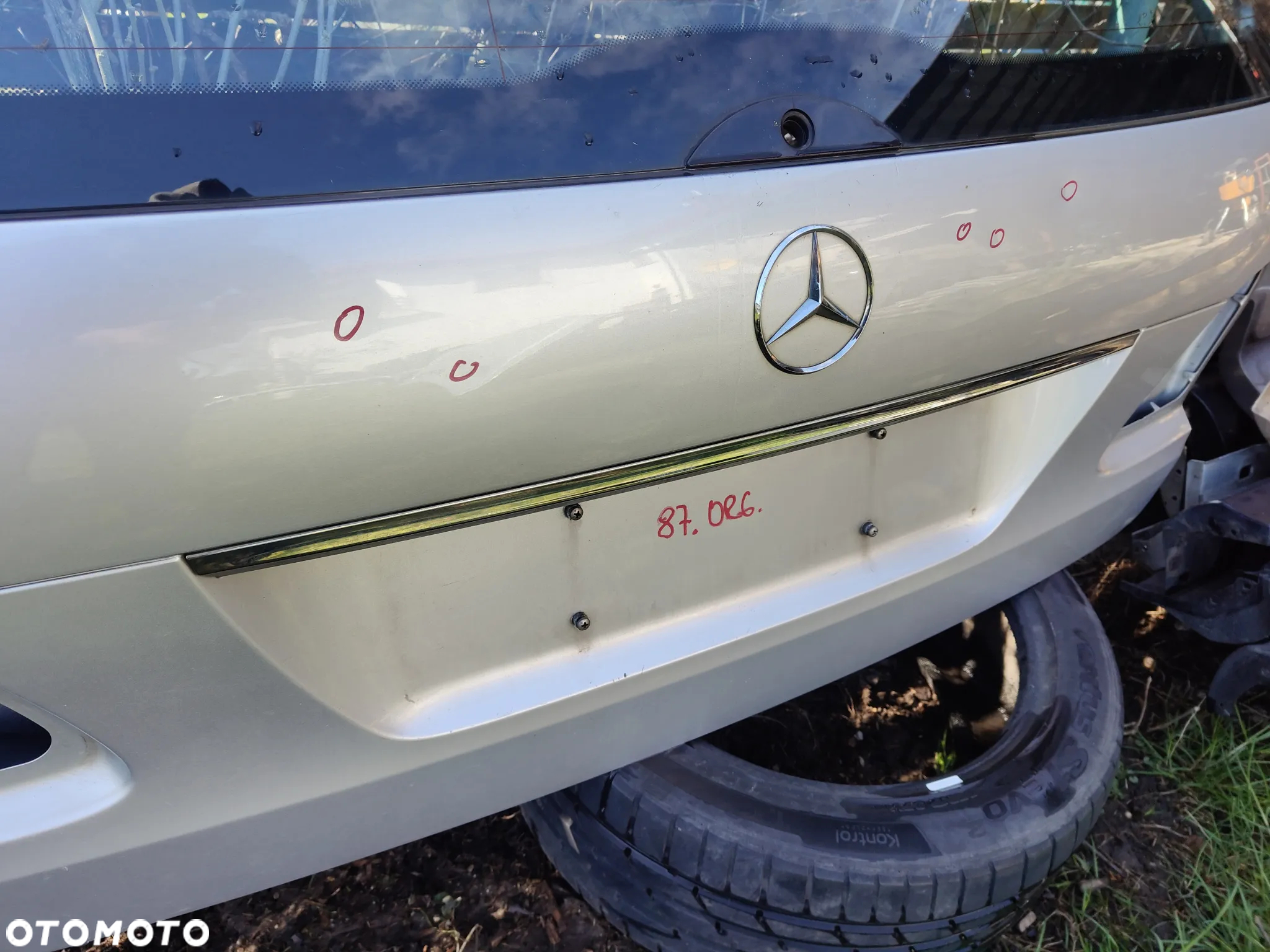MERCEDES W211 KOMBI Klapa Tylna Lak 775  BEZ RDZY! Oryginalny Lakier Igła - 14