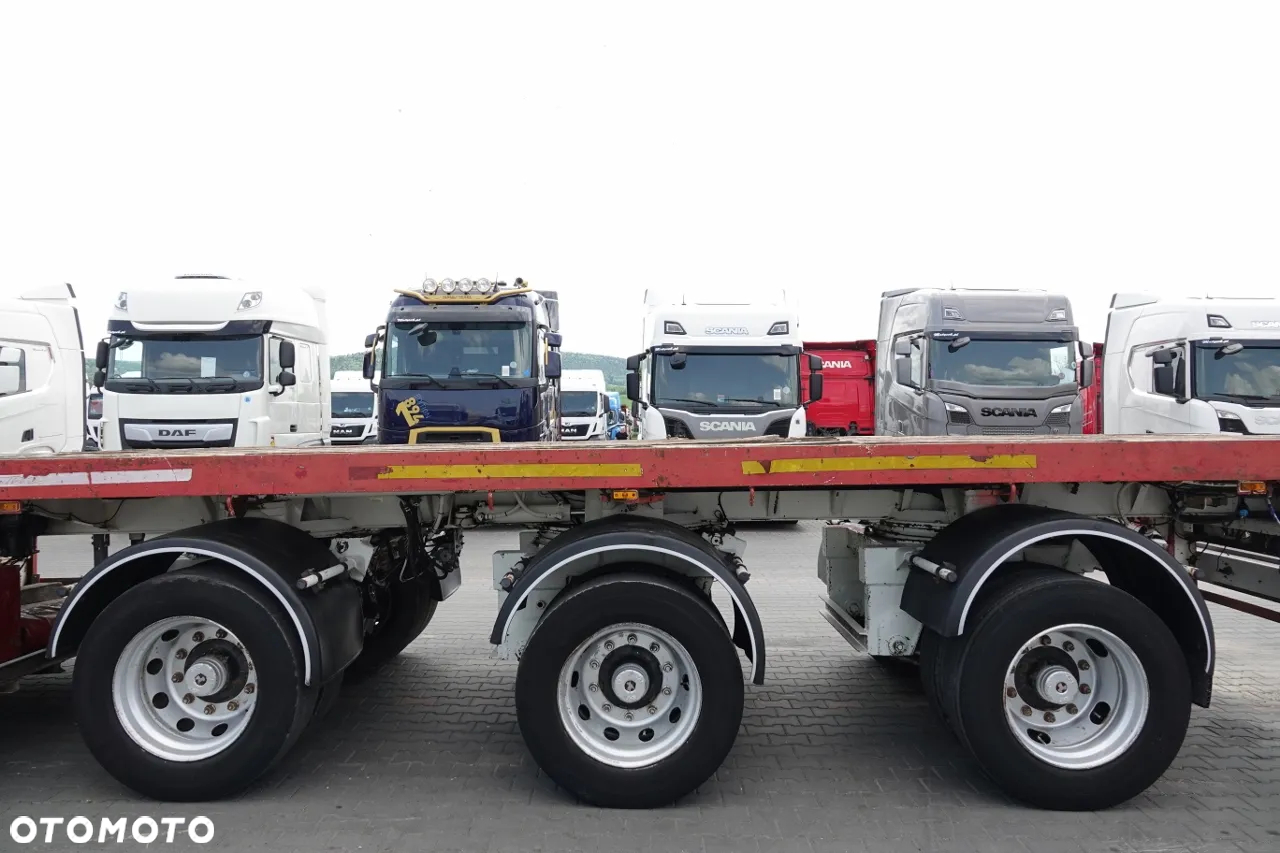 Faymonville SPZ-3AA  / NACZEPA LAWETA / ROZCIĄGANA / 29 M / ZAWIESZENIE HYDRAULICZNE / OSIE SKRĘTNE - 24