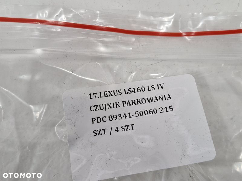 LEXUS LS460 LS IV CZUJNIK PARKOWANIA PDC 89341-50060 - 6