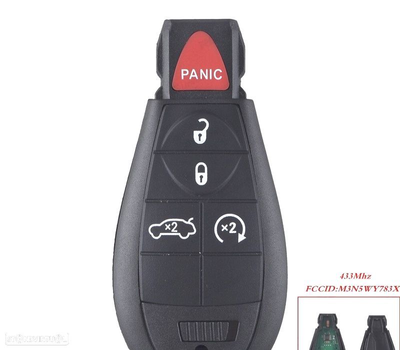 CHAVES COMPLETA PARA DODGE DURANGO 11-13 CHARGER 08-10 CHALLENGER 08-10 JEEP COMMANDER 08-10 GRAND C - 1