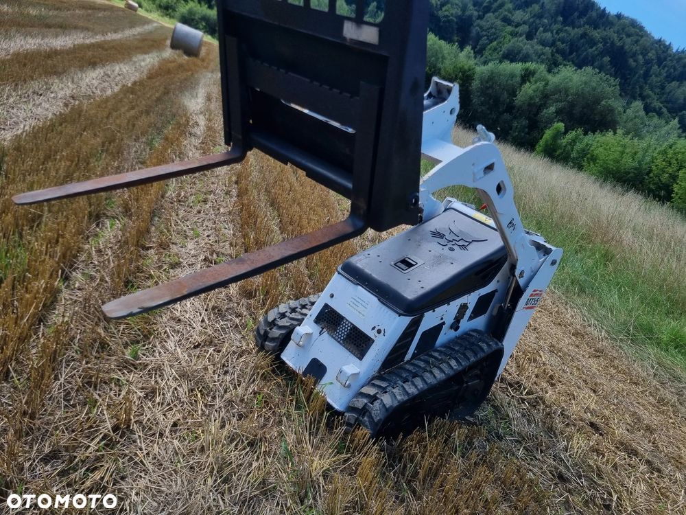 Bobcat MT55 Miniładowarka Gąsienicowa 567mtg Jak Nowa z Salonu widły i łyżka Silnik Kubota 3cyl. z Norwegii!