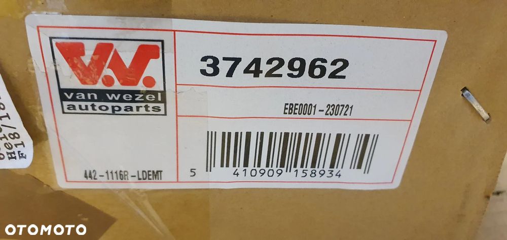 Lampa prawy przód przednia prawa Opel Astra G TYC Nowa - 8