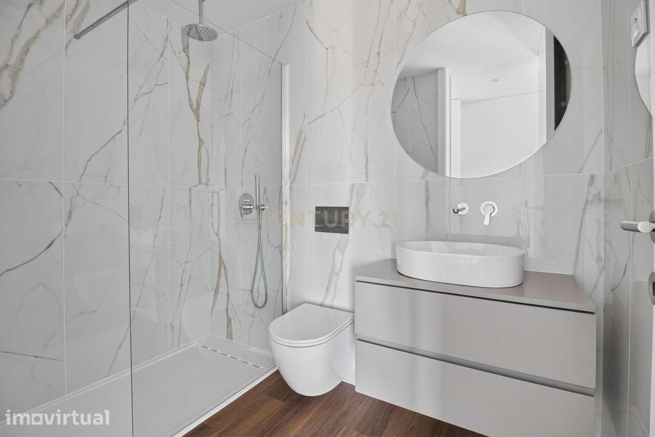 T3 Novo em Ferreiros, Braga | Suíte com Closet + 2 Quartos com Closet - Grande imagem: 2/56