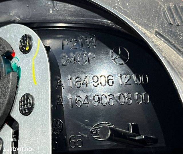 Stop tripla dreapta spate A1649061200 Mercedes-Benz ML W164 [facelift - 3
