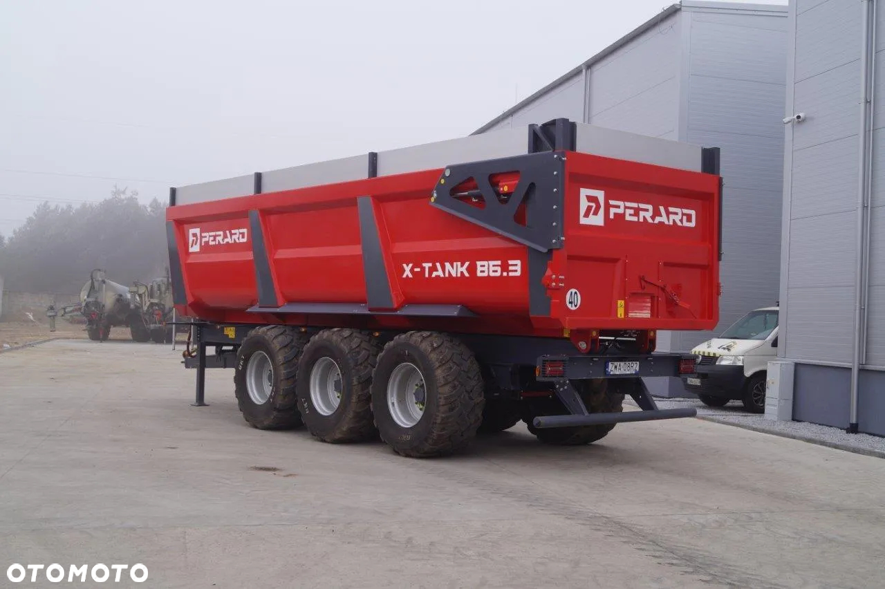 PERARD Przyczepa Rolnicza X-Tank 86.3  3 Osie - 12