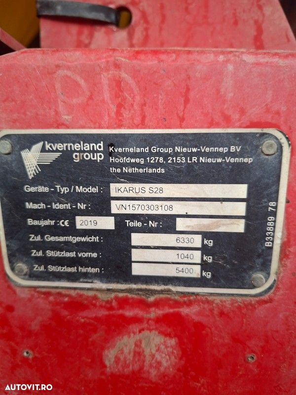 Kverneland Ikarus S28 - 7