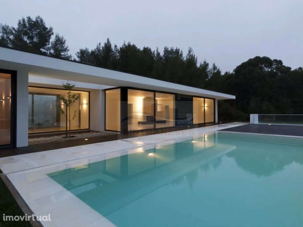 Moradia térrea Contemporânea com 600m2 de área bruta implantada em ... - Grande imagem: 5/12