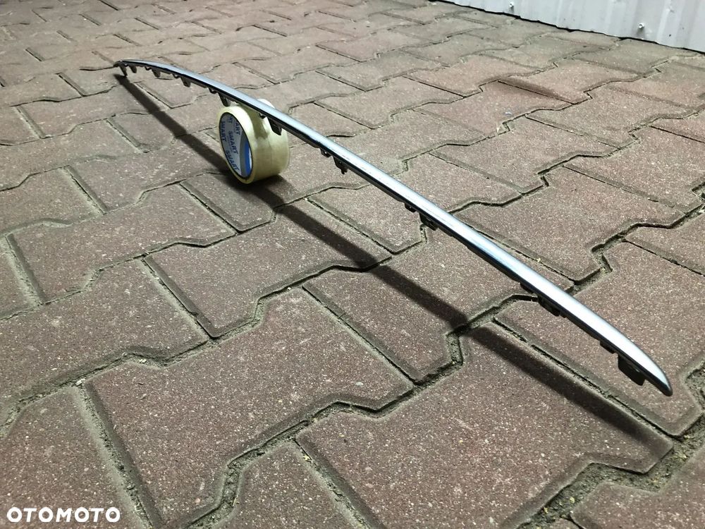 TOYOTA AURIS II LIFT HB 5D 2015-2018 CHROM W ZDERZAK TYŁ LISTWA TYLNA NAKŁADKA NIKIEL - 2