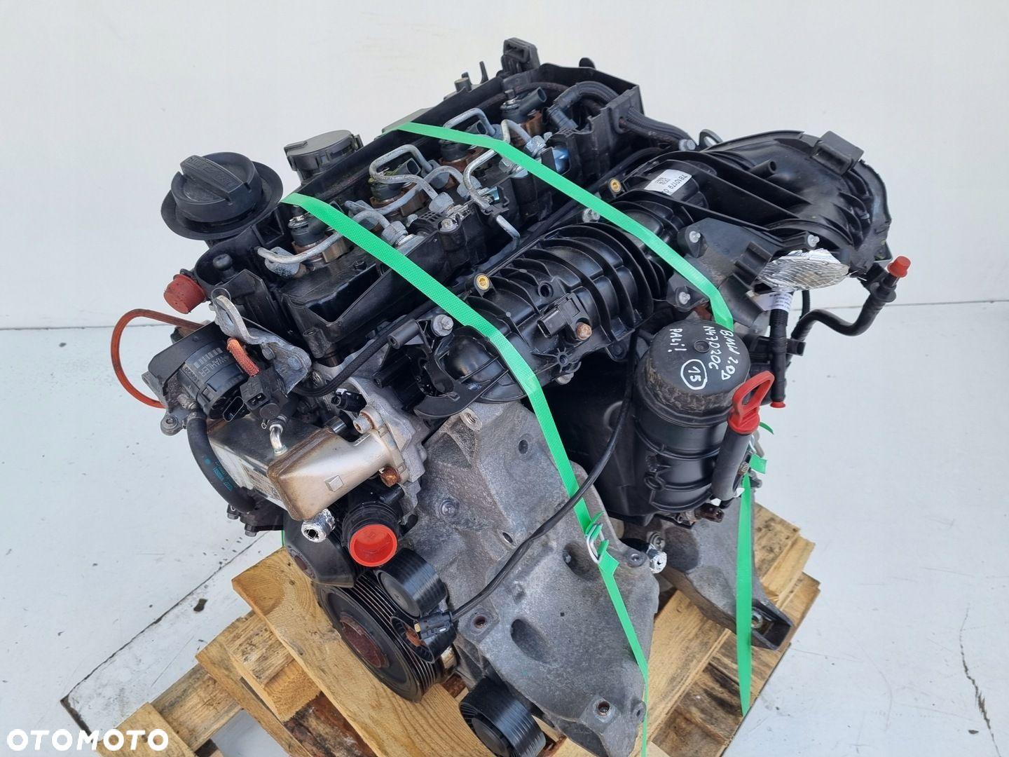 SILNIK KOMPLET BMW X1 E84 2.0 D DIESEL 143KM pali N47D20C - 6