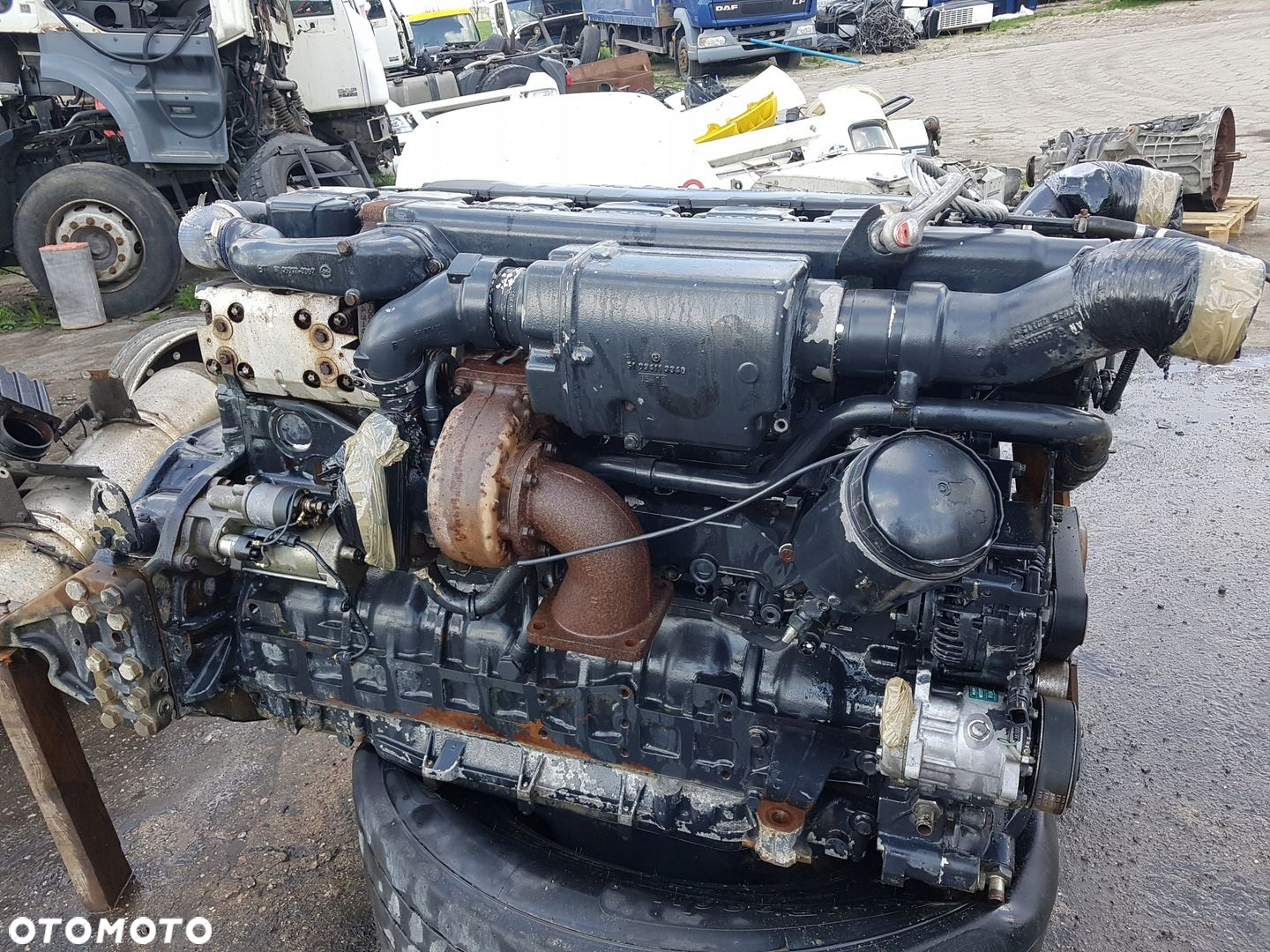 SILNIK KOMPLETNY MAN TGA TGS E3 D2876 LF 12 480 KM - 2