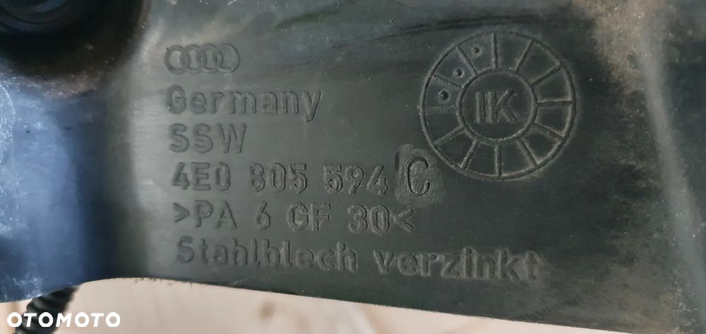Pas przedni kompletny chłodnice wentylatory belka Audi A8 D3 3.0 TDI - 11