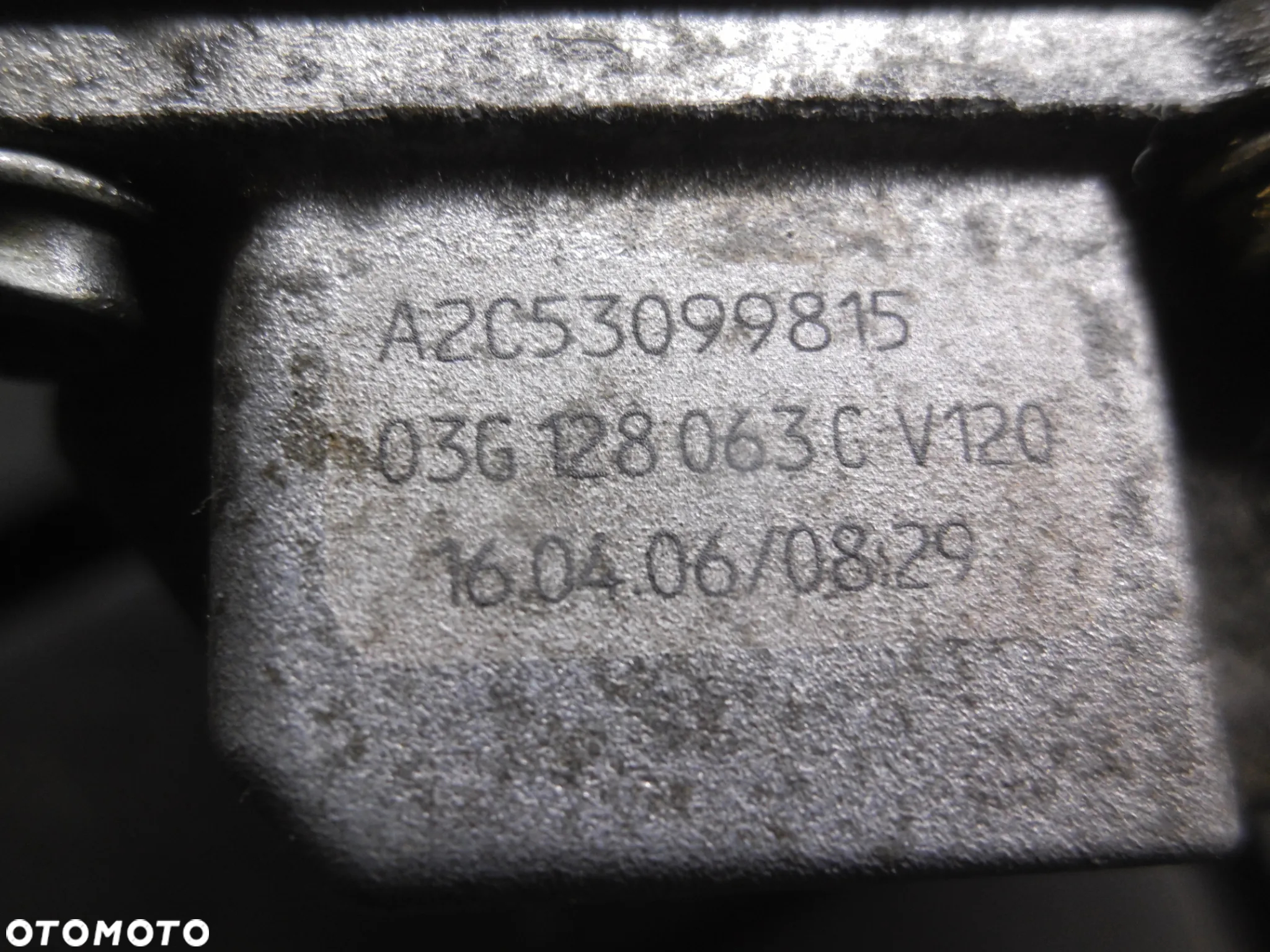 AUDI A 3 SEAT ALTEA PASSAT A3 SEAT LEON 1.9 TDI 105KM przepustnica 03G128063C A2C53099815 - 2