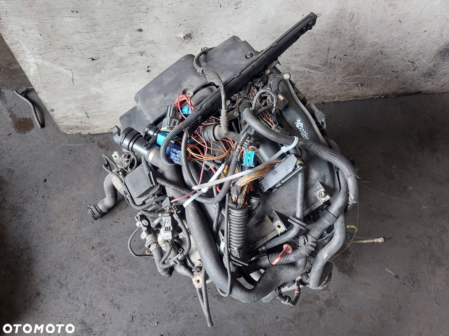 SILNIK DIESEL + POMPA WTRYSKI TURBO BMW E46 320D 2.0 D M47D20 150 KM - 7