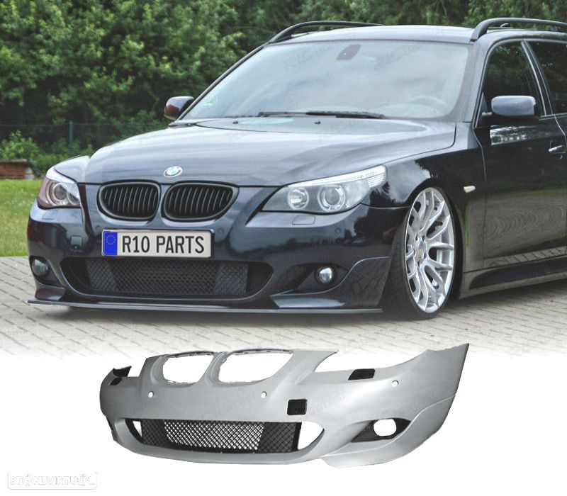 PARA-CHOQUES FRONTAL BMW E60 E61 07-10 LOOK M PDC - 1