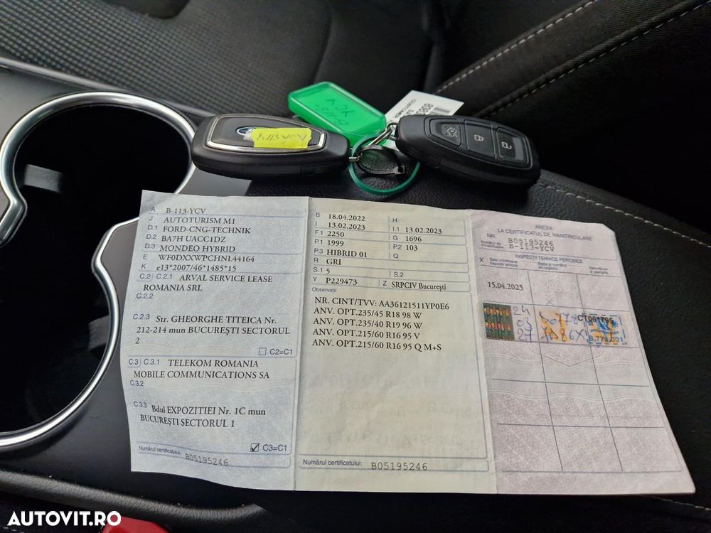 Ford Mondeo 2.0 HEV Titanium - 9