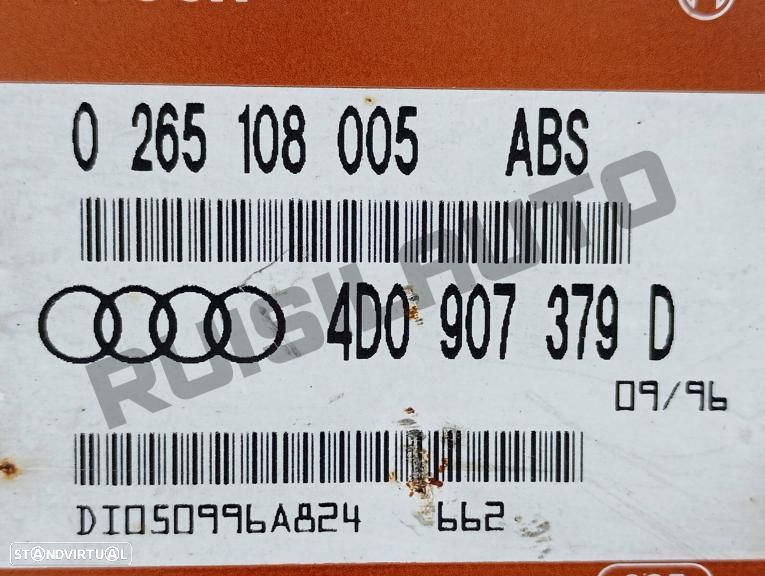 Módulo Abs 02651_08005 Audi A4 B5 (8d) [1994_2001] 1.9 Tdi - 4