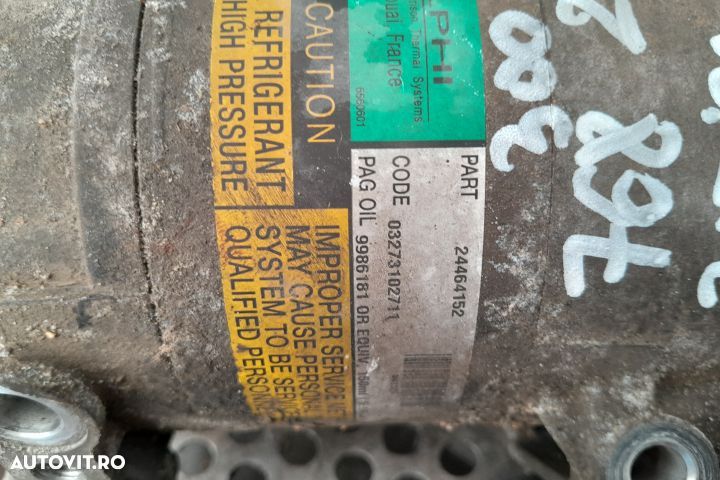 Compresor AC 24464152 Opel Zafira A [facelift] [2003 - 2005] Minivan - 3