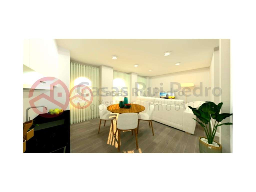 Apartamento T2 totalmente remodelado com vista rio em São Vicente, ... - Grande imagem: 3/16