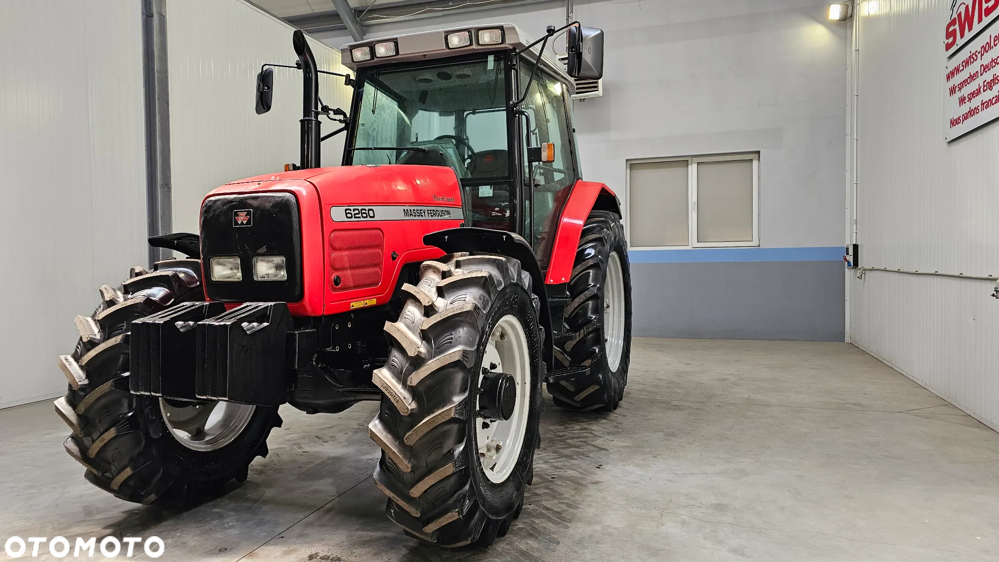 Massey Ferguson 6260 PowerControl 88000 netto Klimatyzacja   6270 Dyna6 6810Premium TS115A ARES 626 ARES 616 - 2