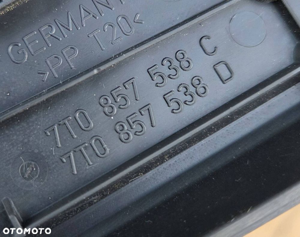 volkswagen multivan listwa błotnik przedniego przód strona prawa 7t0857538c - 3