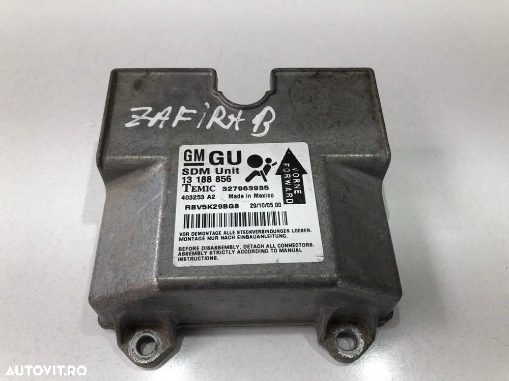 Calculator airbag 13188856 Opel Zafira B [2005 - 2010] - 1