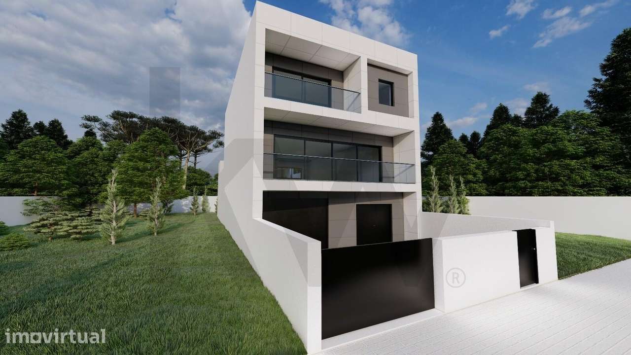 Moradia T3 de Design Moderno, Paredes – Em Construção - Grande imagem: 2/15