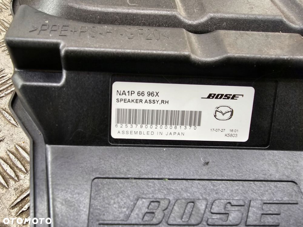 głośnik subwoofer na1p6696x mazda mx5 mx-5 4 iv nd 15-21 - 4